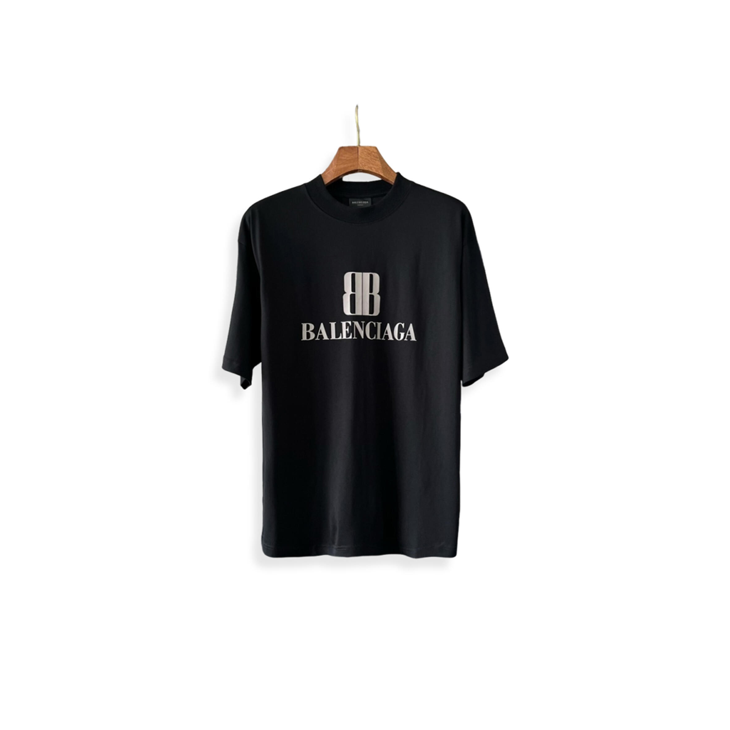 BALENCIAGA NANO BB COTTON T-SHIRT 764235TSVU4 
